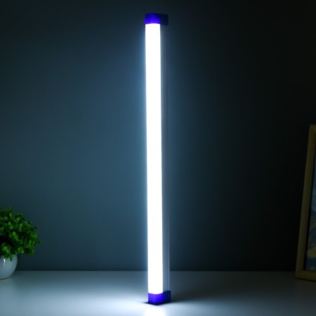 Lamp with PDU "VK-500" LED 20W USB AKB White 4x2x52 cm Bayerlux-4