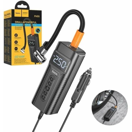 Hoco PH55 compressor, 3.1 m, display, black-4
