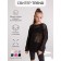 Свитер для девочки Amarobaby Knit Trend, рост 134 см, цвет черный