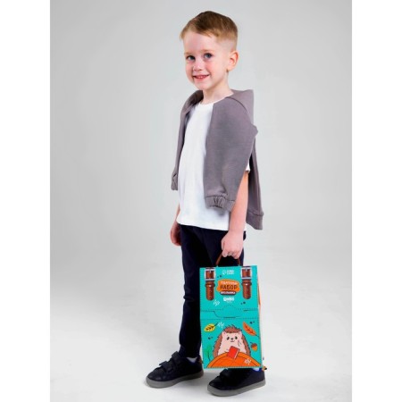 Gift set with a soft toy "Hedgehog", 7 items-7