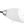 Barra chandelier 6x60W E14 black-chrom 74x74x19 cm.