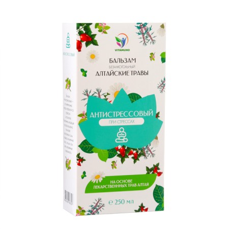 Altai herbs "Antistress", 250 ml glass-2