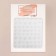 Nail stickers "heart", voluminous, white color