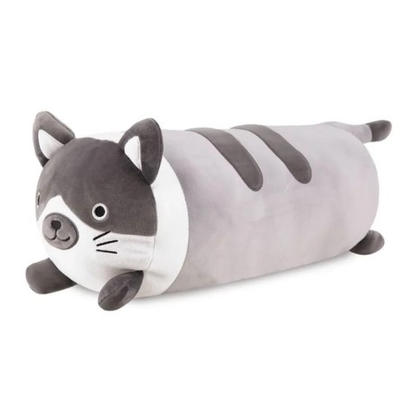 Soft toy "cat", gray color, 45 cm