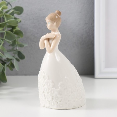 Souvenir Ceramics "Bride before the wedding" 14x7.5x6.5 cm-3