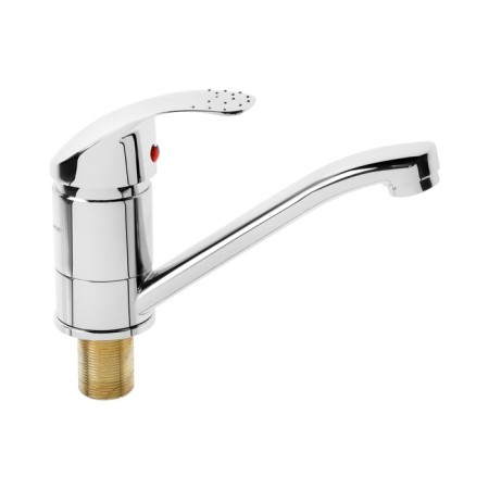 Kitchen mixer "White Polodezi" A443-15 TYE-2105, single-leaf, pour 150 mm, chrome