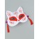Kitsune carnival mask, red