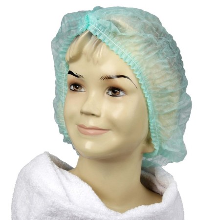 Hat medical Charlotte 10 g/m2 Green 100 pcs/un