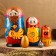 Matryoshka "Ryaba chicken", plot, 5 puppet, 13.5 - 15 cm, mix