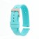 Smart hours strap, 20 mm, silicone, turquoise