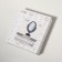 The mirror of the desktop “oval”, two -sided, with an increase, the mirror surface is 8.8 × 12.2 cm, the color is black