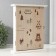 Klyuchnitsa tree 5 hooks "Forest animals" 6x20x25.8 cm
