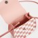 Baby bag on magnet, long belt, pink color