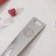 Spoon for ice cream of Zero shares, stainless steel, chrome color