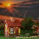 Aroma lace house "Laima", handmade, mix, 12 cm