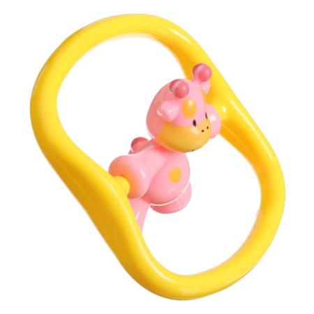 Rattle "giraffes" color pink, crumb I-5