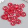 Beads for creativity plastic "Gaika" set 20 pcs pink 1.3x1.3x0.5 cm