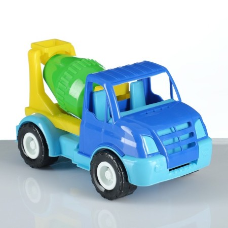 Plastic machine "concrete mixer" 20 x 11 x 11 cm, mix