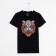 T -shirt male, black color, size 2xl
