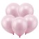 Latex ball 12 ", pastel, set 100 pcs., Pink color