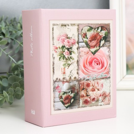 Photo album "Flowers" 50 sheets 100 photos 10x15 cm