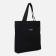 Set of a youth backpack from textiles, chopper, pencil case, bag, black color