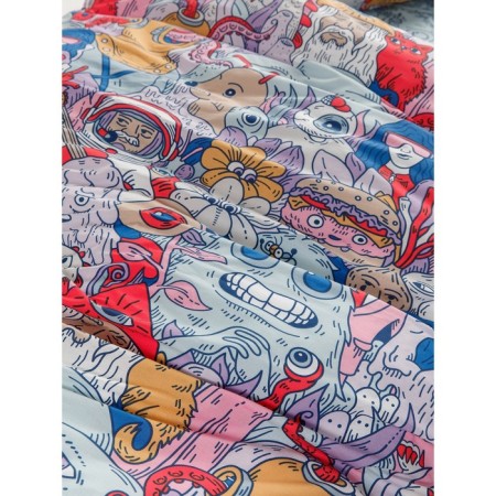 Bed linen 1.5 joint venture "Dudliki", size 215x150 cm, 215x145 cm, 70x70 cm-2