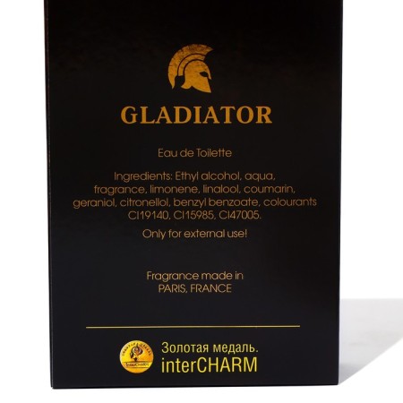 Toilet water for men Gladiator, based on Lacoste, 100 ml-1