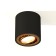 Turning lamp Ambrella Light, XS7532004, MR16 GU5.3 LED 10 watts, Black sand, Gold Gold