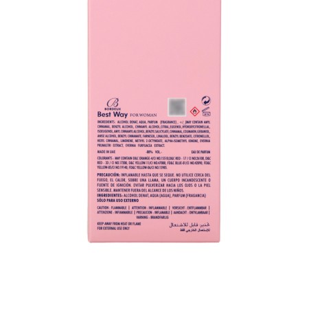Women's perfumery water Bordeux Best Way (based on Giorgio Armani My Way), 100 ml-4