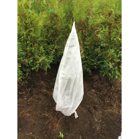 Czech for plants, cones on ties, h = 160 cm, spanbond with UV stabilizer, white-3