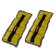 Nylon weightlifting AAAW022, 2 pcs 1.0 kg