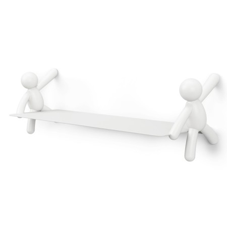 Buddy shelf, 460 × 140 × 150 mm, white color-4