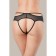 Erotic panties Waname Lust, Black color, size 42-44