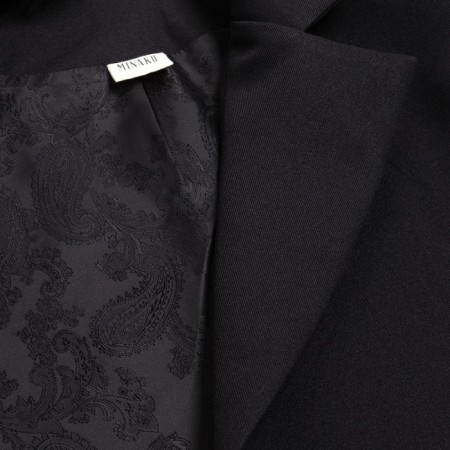 Women's jacket Minaku: classic color black, size 48-8