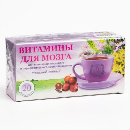 Herbal collection "Vitamins for the brain. Lan ", filter package, 20 pcs.-4