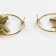 Earrings Metal "Flower" Minor, Color Gold