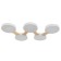 Chandelier 625361/5 LED 65W 3 modes 3000-6000k light wood 80x47x5 cm Bayerlux