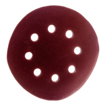 Circle of abrasive grinding bison 35350-125-240, perforated, P240, 125 mm, 5 pcs.-1