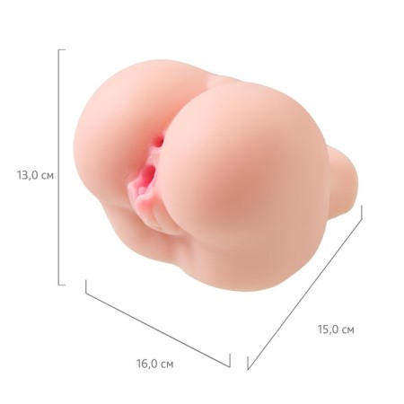 Masturbator Realistic Juicy Pussy Paula, 15 cm, TPE, bodily color-8
