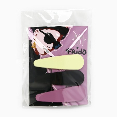 Hair hairpins "Frida", 3 pcs 8.5 x 13 cm-5