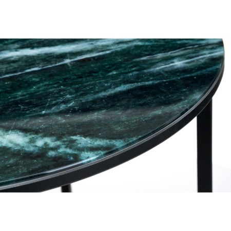 Journal table Volopas metal, malachite/black 48x48x60 cm-3