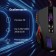 Mouse call 806G black/red optical (3200DPI) USB (8but)