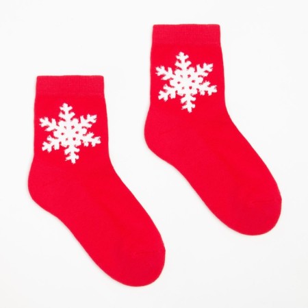 Women's socks, red color, size 23-25-1