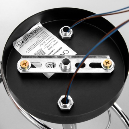 Ceiling Ceiling Zoe 2HE27 40W chrome, black-8