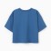 T-shirt shortened female Minaku Oversize Fit: Color Electro, Rr. 44