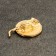 Souvenir purse "Golden mouse on a coin", tin, 0.6x2.2x1.6 cm