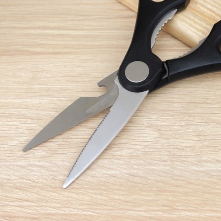 A set of kitchenenies Bobssen, 4 items: knives 12.5 cm, 20.5 cm, scissors, metal vegetable vegetables-4