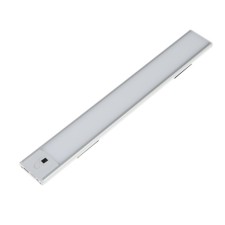 LED lamp, 30cm, 3W, IP20, non -contact off., Battery. bat., 5v, 4000k, white