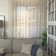 Tulle to the kitchen without curtain tape, 200x165 cm, ecrew color, 100% polyester